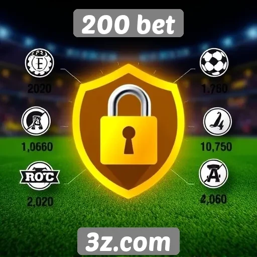 Recursos de segurança no site 200 bet